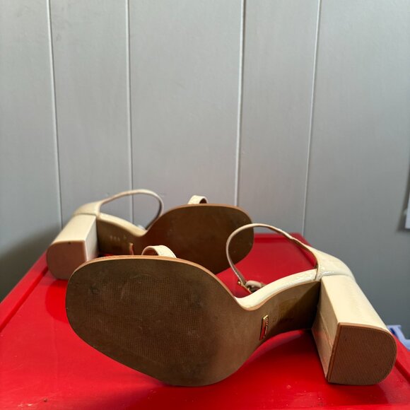 L’Intervalle Cream Block Heels - Picture 3 of 5